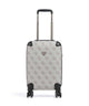 Guess Berta 4G Logo Valigia trolley (4 ruote) dark taupe logo