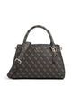 Guess Noelle Q Logo Handbag brown logo