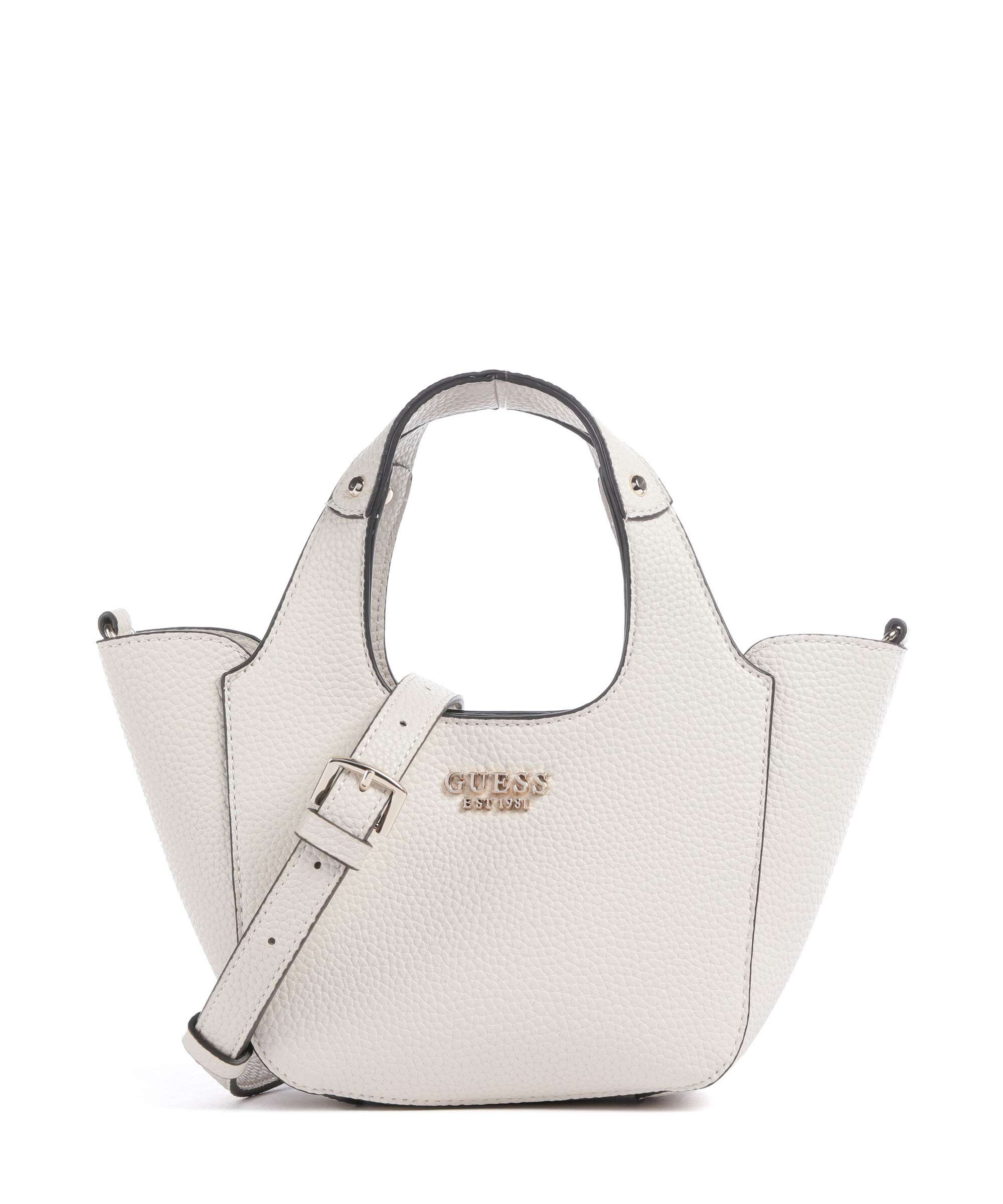 Guess Calista Mini Handbag bone