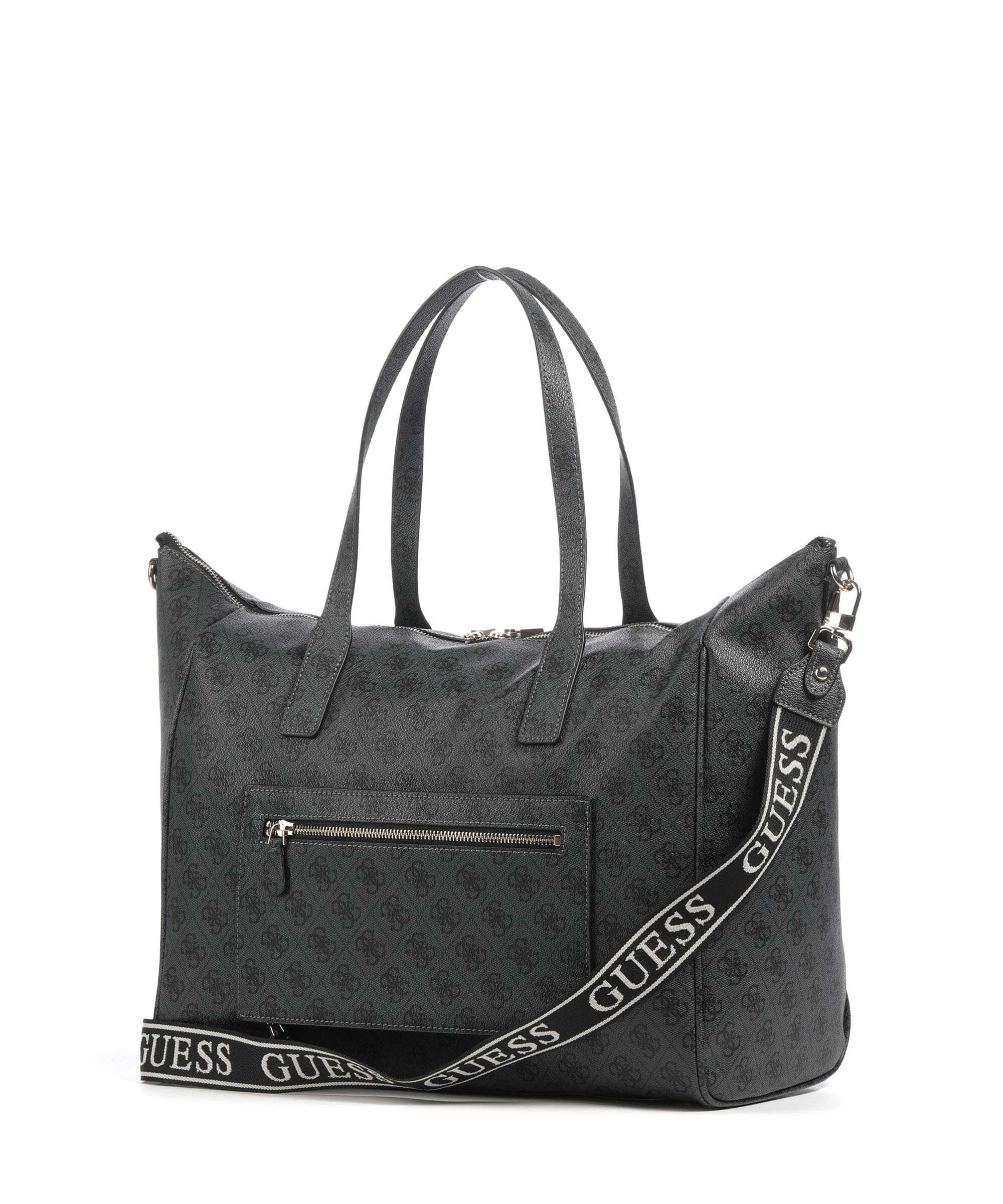 Guess Latona Weekend bag coal logo