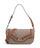 Guess Dea Borsa a spalla latte logo