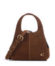Coach Lana Suede 23 Borsa a mano warm brown
