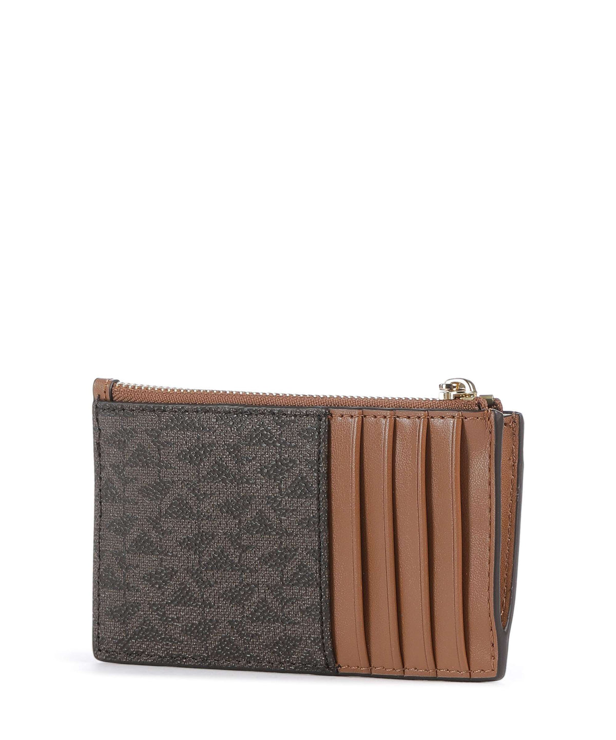 Michael Kors Jet Set Credit card holder brown/acorn