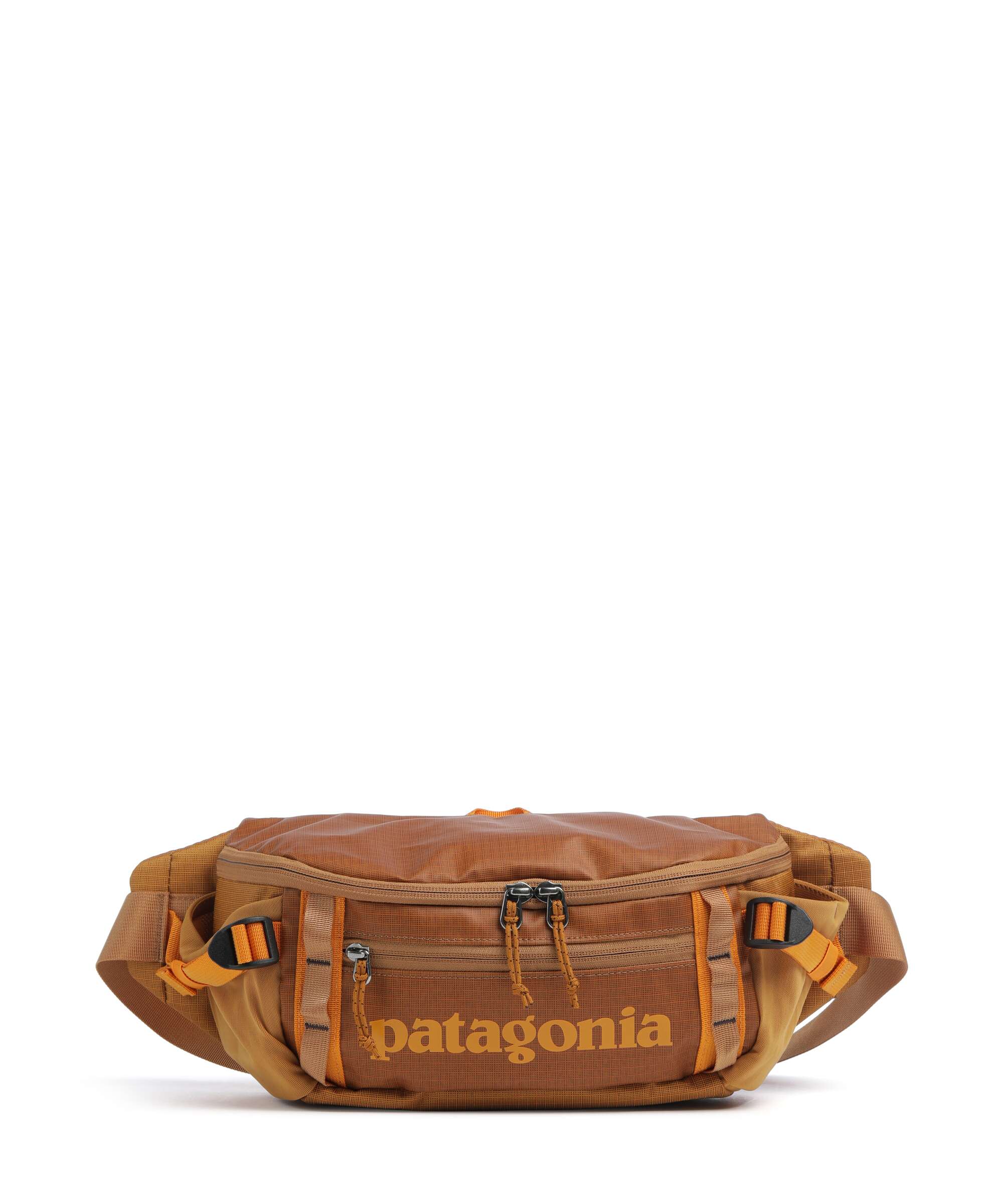 marsupio patagonia black hole 5 poliestere riciclato cinnamon brown PU leather The black color is Patagonia PowSlayer 38L Ski Color:Hammered Nickel & Ruby
