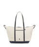 Polo Ralph Lauren Canvas Large Tote bag ecru/navy