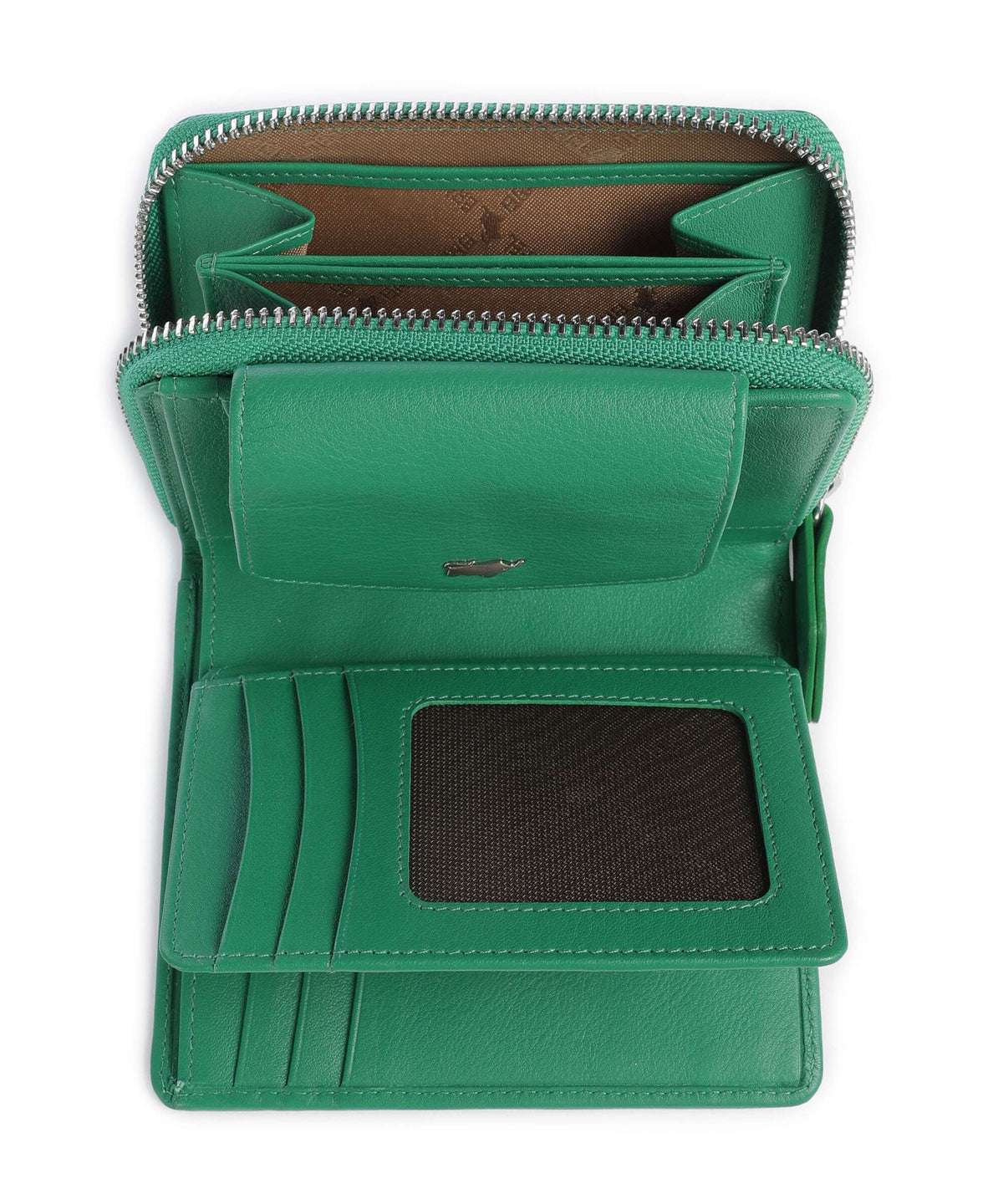 Braun Büffel Joy Wallet fern green
