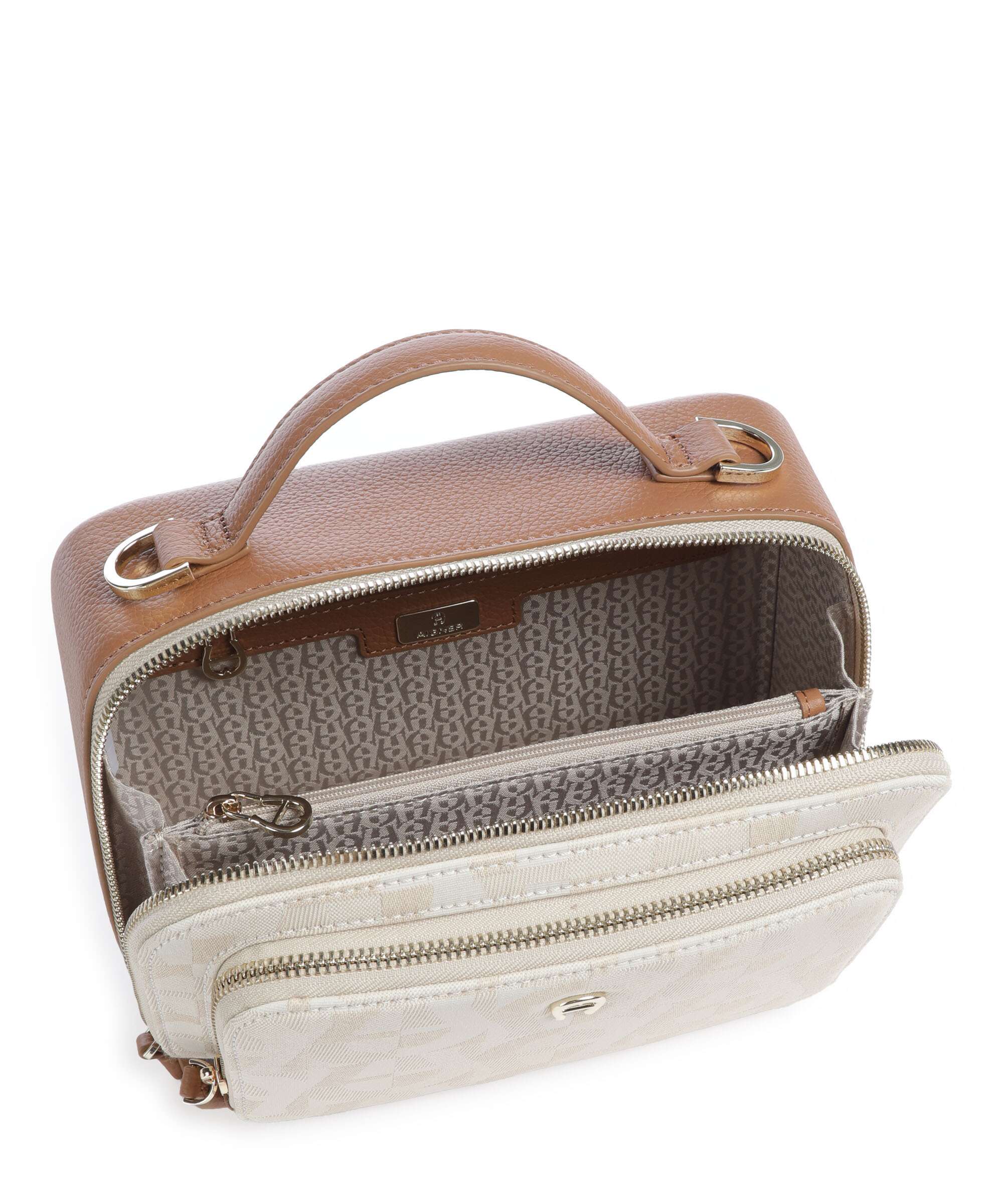 Aigner Zita S Crossbody bag maple brown