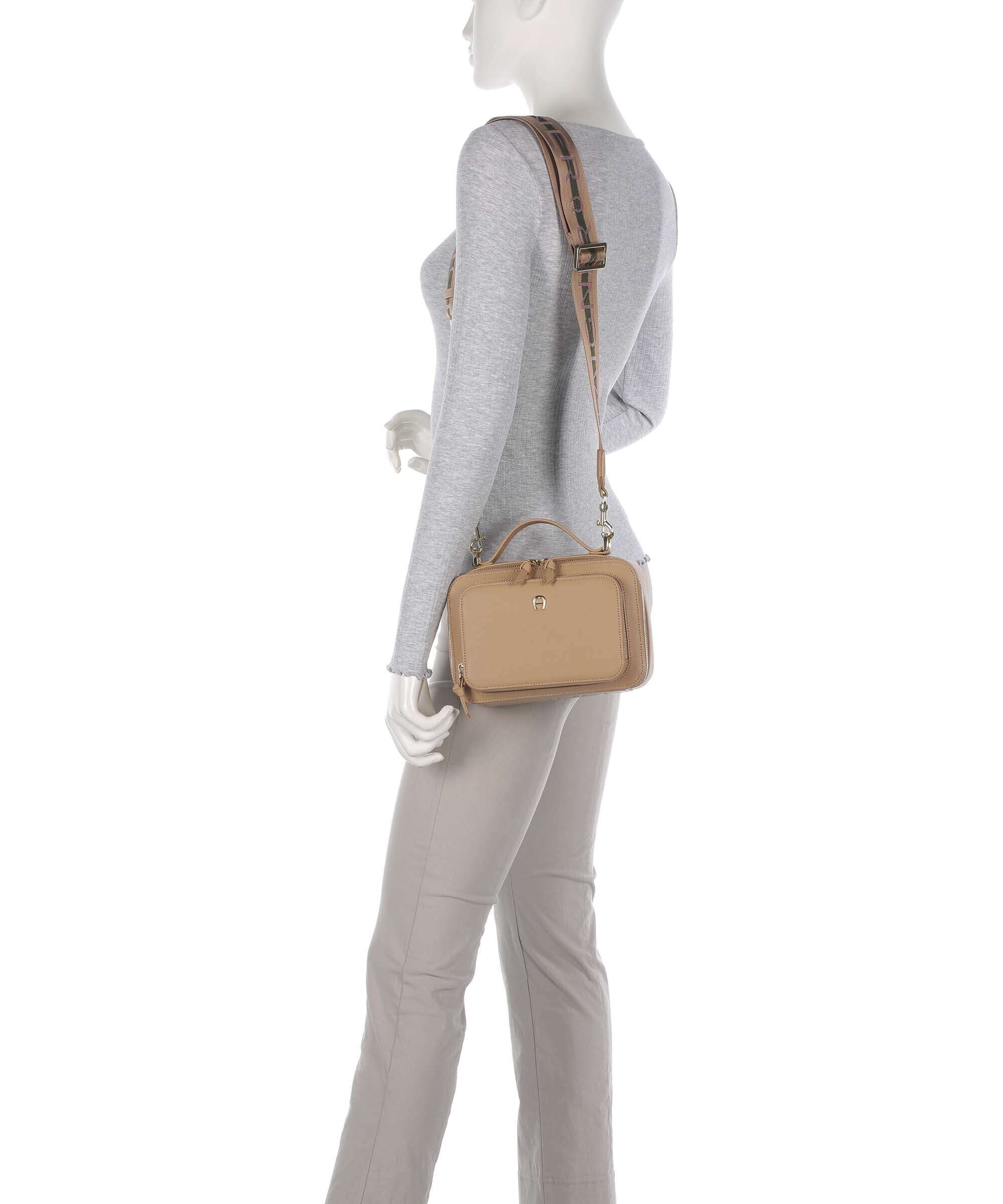 Aigner Zita S Crossbody bag trench beige