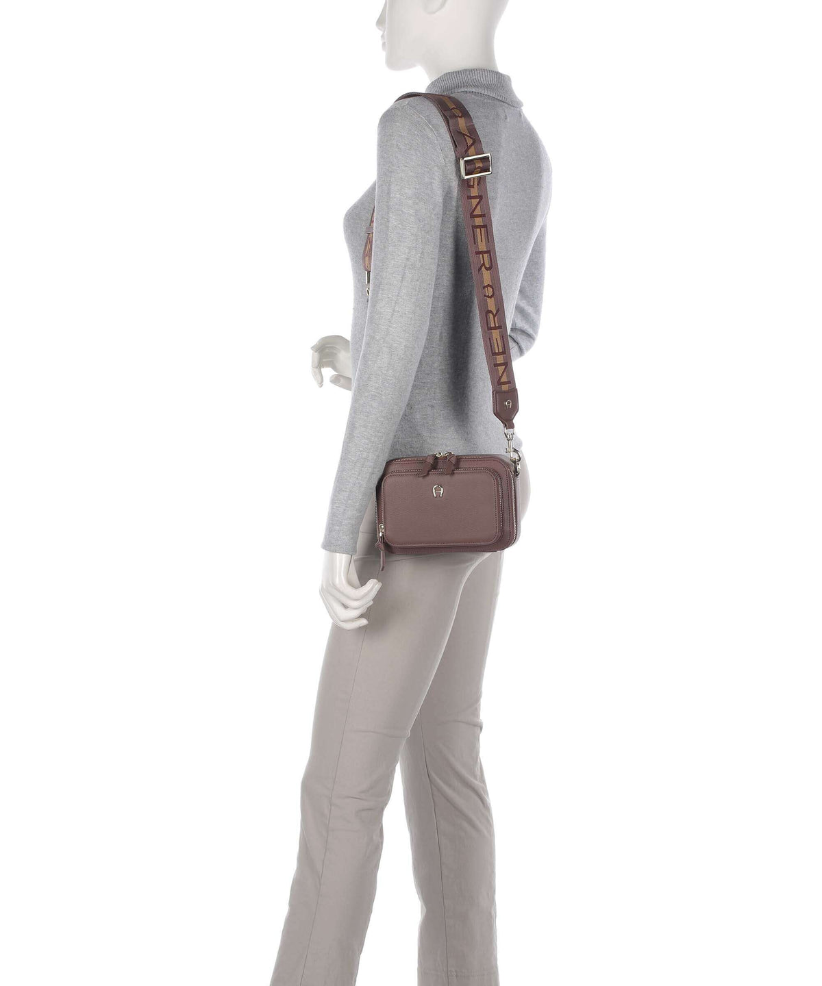 Aigner Zita S Crossbody bag rosewood