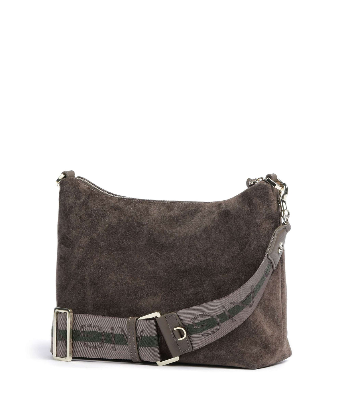 Aigner Zita S Crossbody bag coal brown