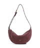 Abro Suede By My Side Small Borsa a spalla bordeaux