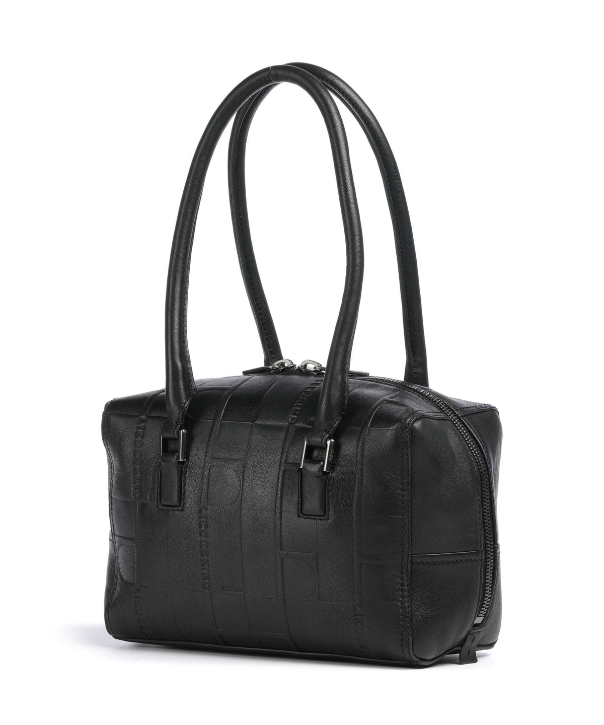 Liebeskind Kayla Monogram Sheep Natural S Shoulder bag black