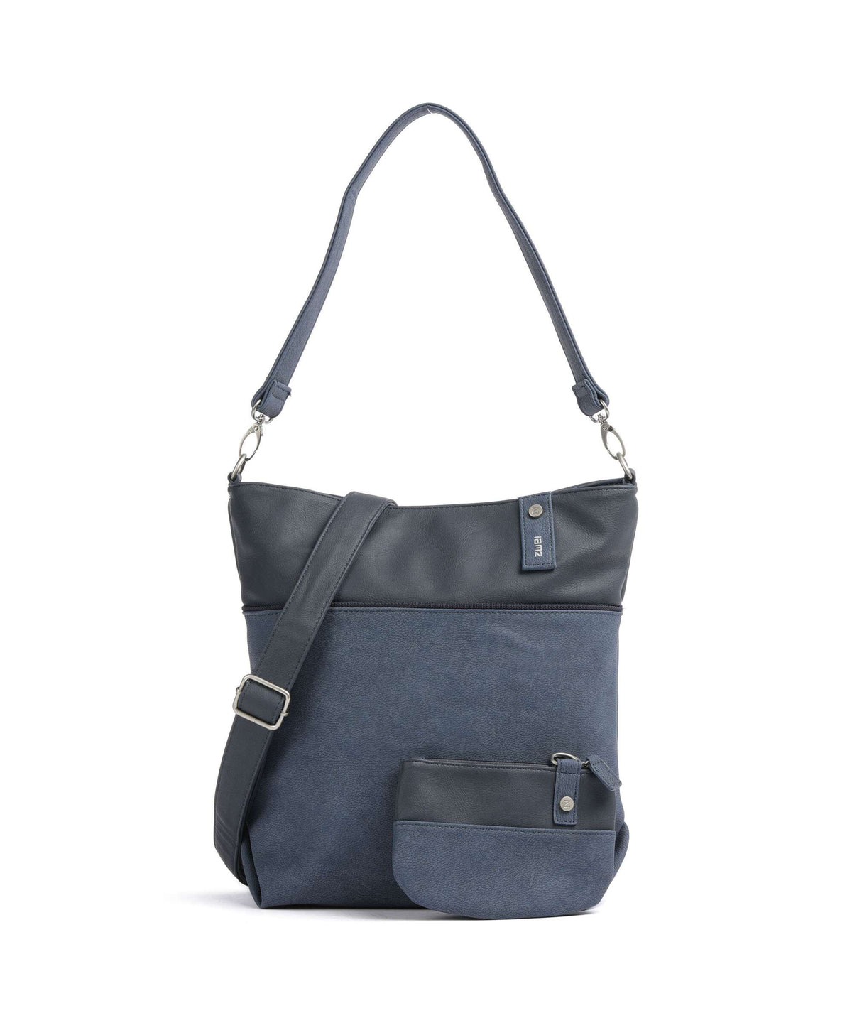 Zwei Jana J12 Hobo bag nubuk ink