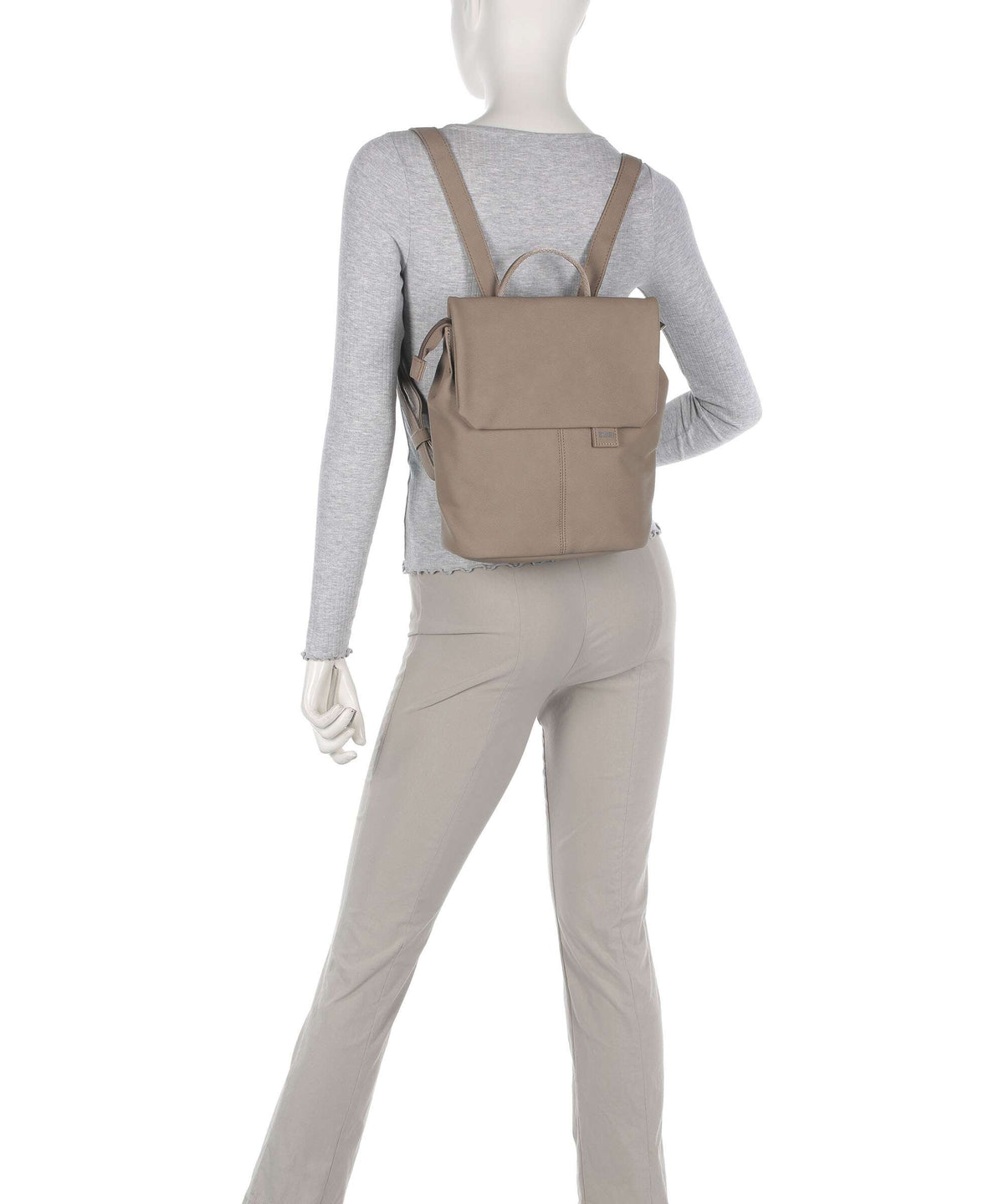 Zwei Mademoiselle.M MR8 Backpack nubuk cappuccino