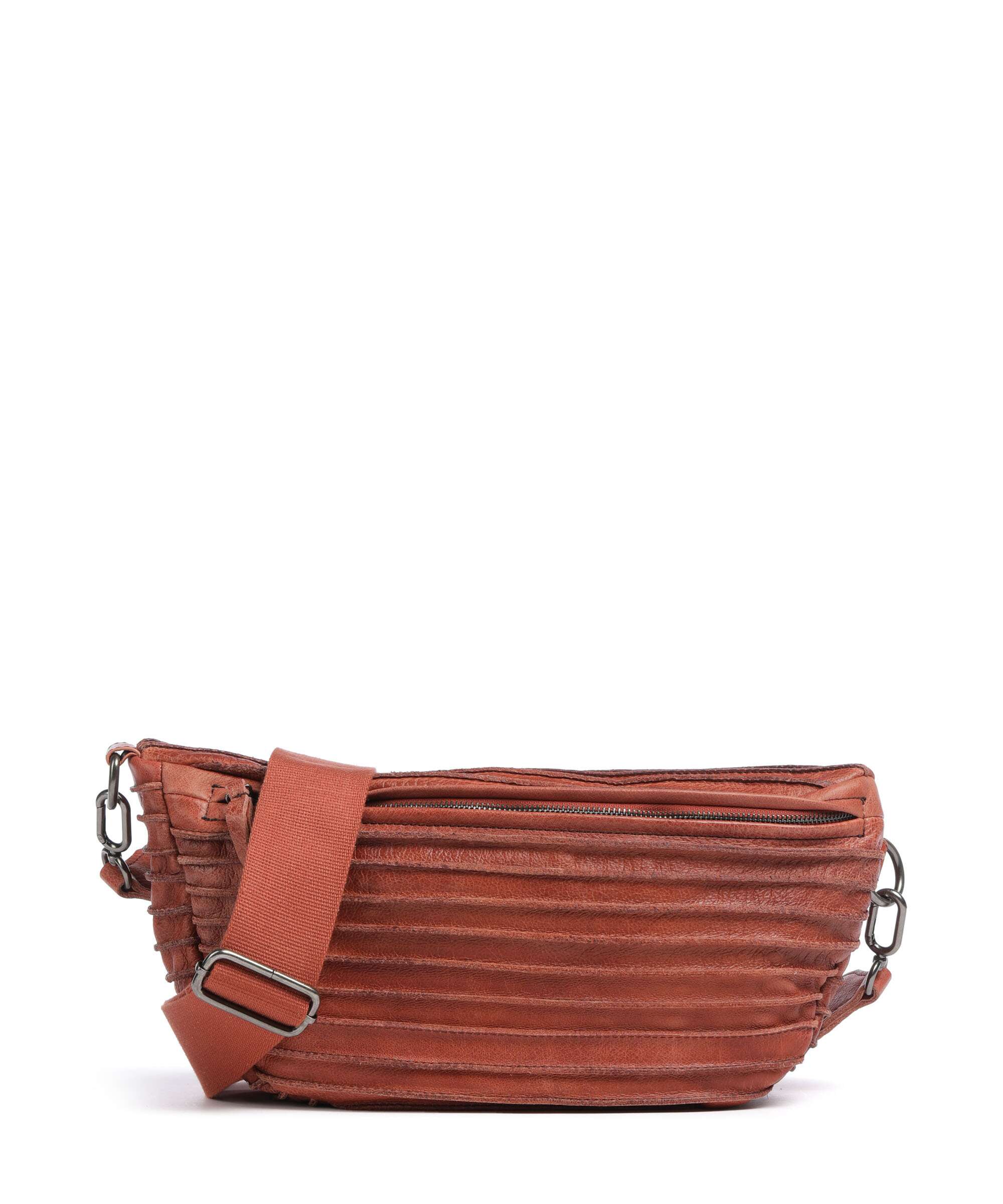 FredsBruder Check My Bag mini Crossbody bag rustic orange