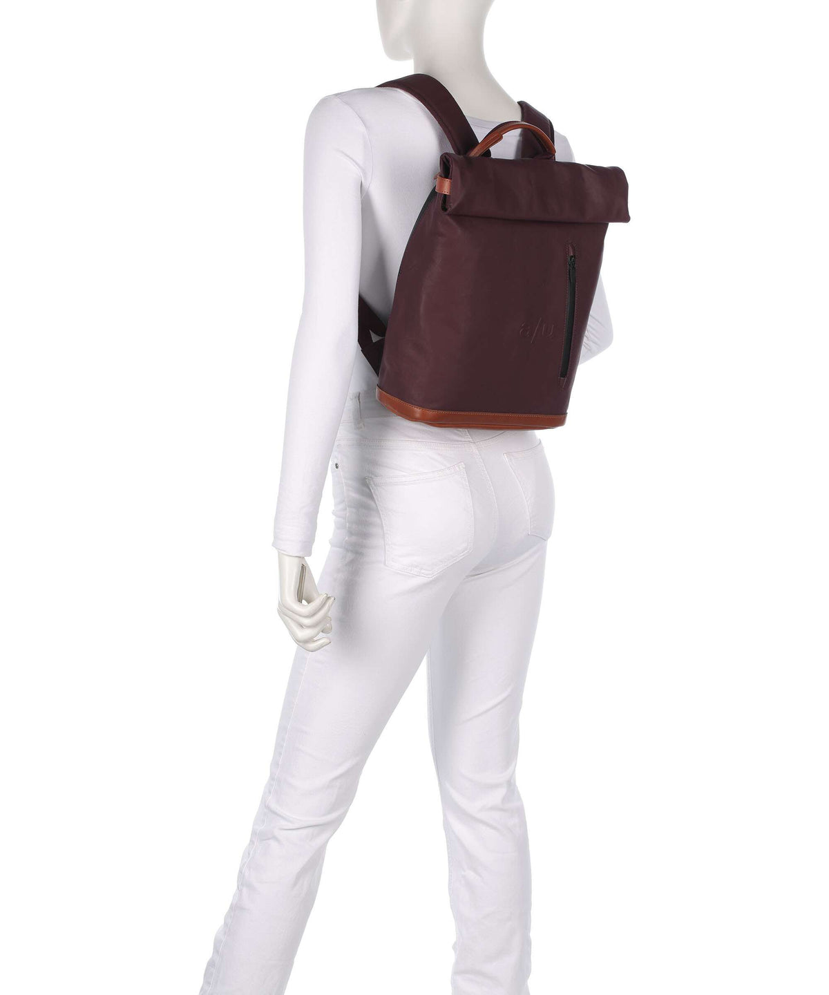 Aunts & Uncles Japan Wakayama Rolltop backpack cherry laquer