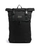 Doughnut Glossy Blocking Christopher Rolltop backpack black