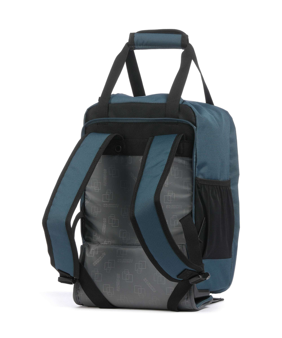 American Tourister Take2Cabin S Backpack with wheels harbor blue