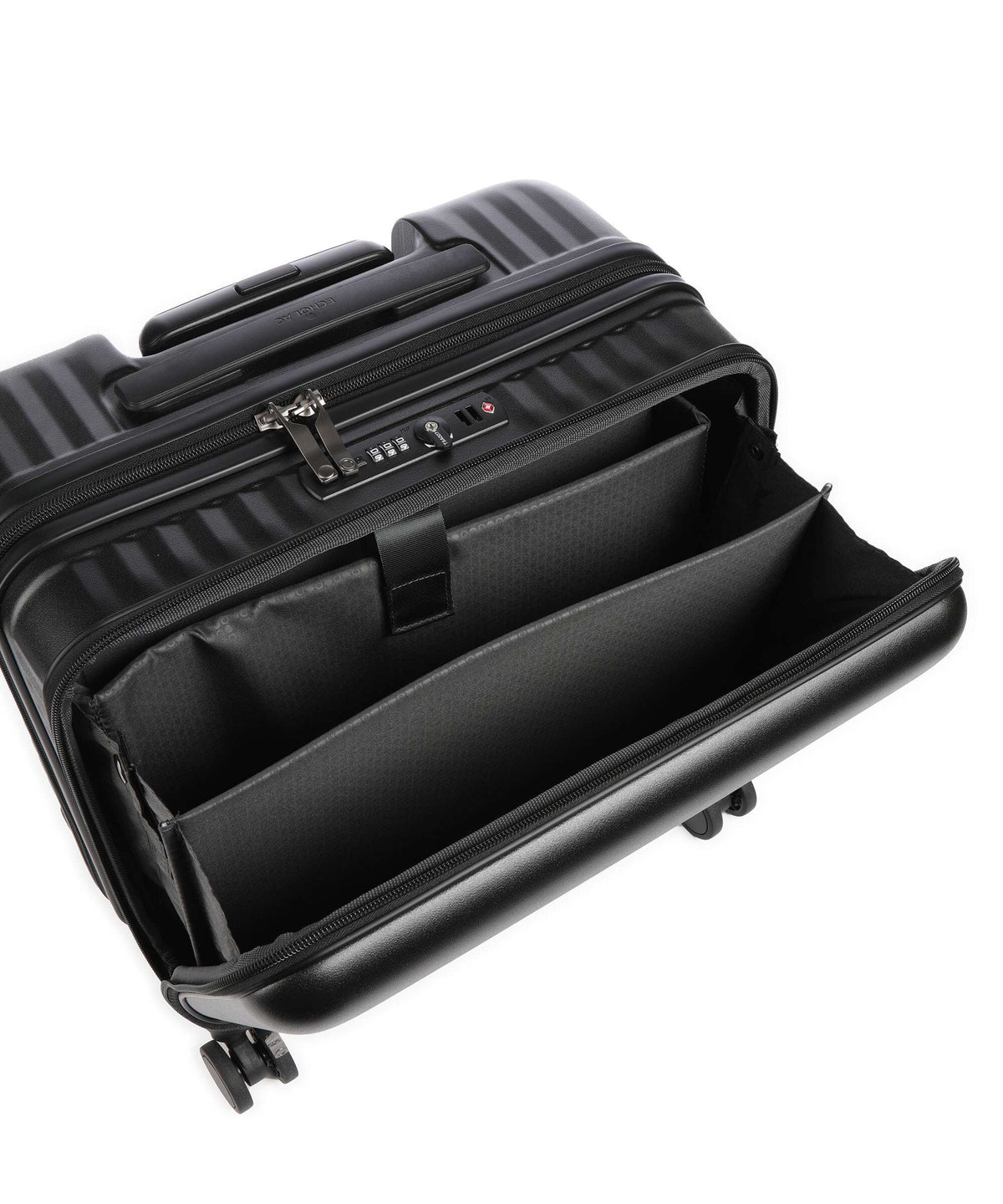 Echolac Celestra PilotPro Rolling briefcase black