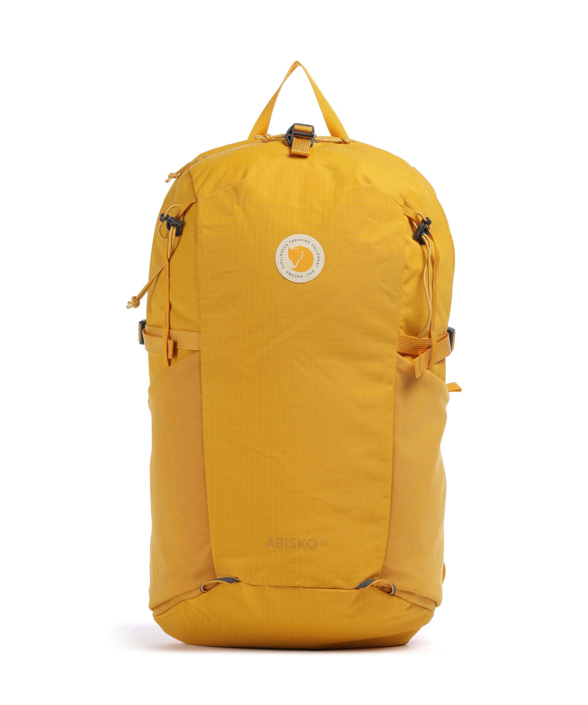 Fjällräven Abisko Soft 16 Trekking backpack mustard yellow