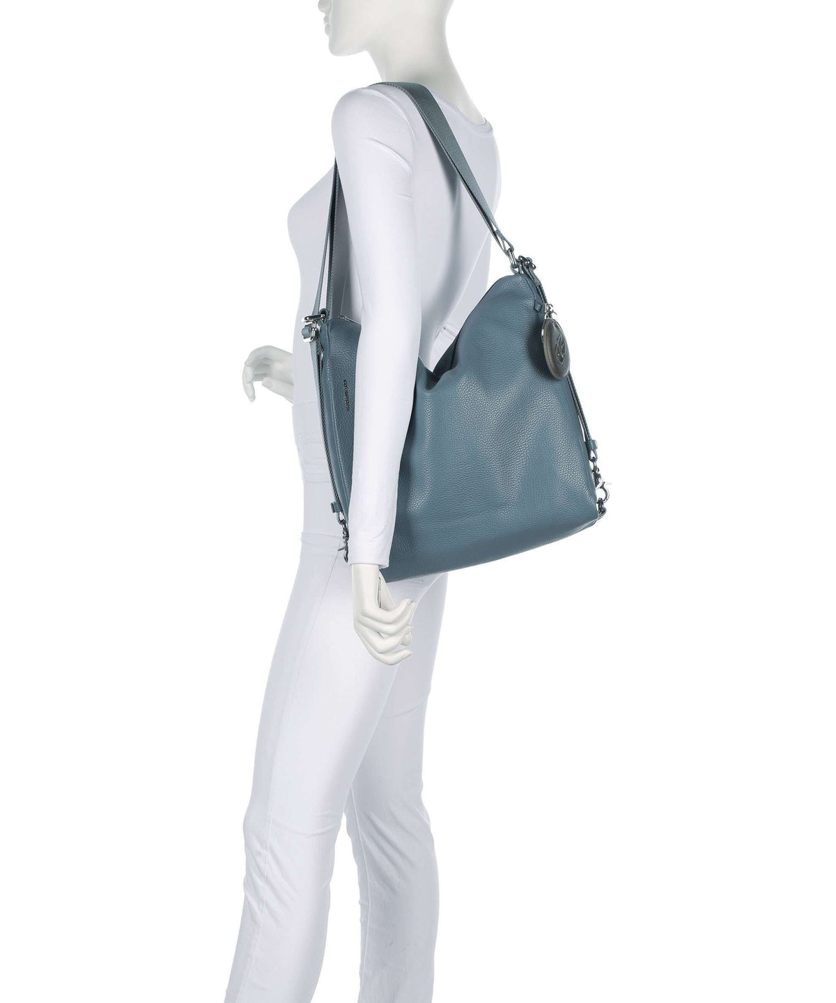 Mandarina Duck Mellow Leather Backpack bag iron