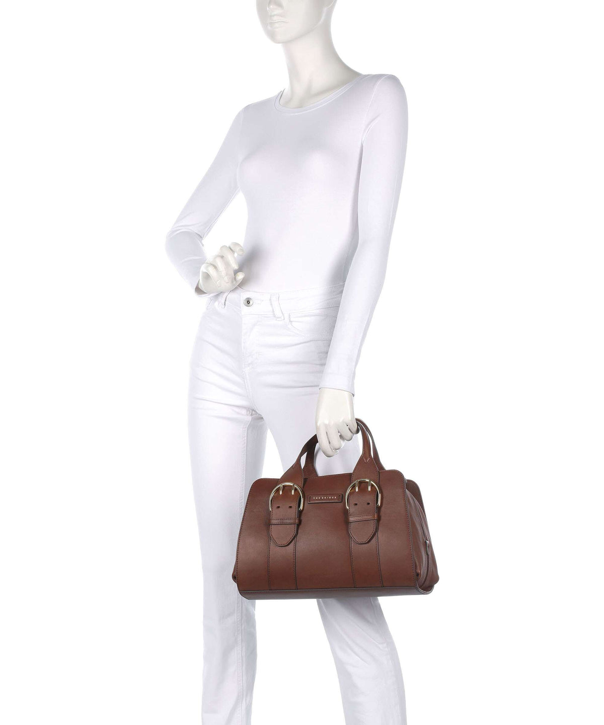 The Bridge Elena Handbag marrone