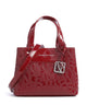 Armani Exchange Liz Patent S Borsa a mano red dahlia