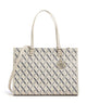 Armani Exchange Gynger Logo Tote bag sound sand