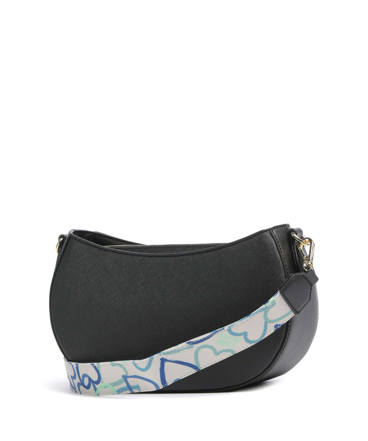 Love Moschino Jelly Logo Crossbody bag nero