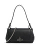 Vivienne Westwood Hazel Re-Vegan Grain Medium Borsa a spalla black