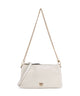 Pinko Double Mini Borsa a spalla bianco seta/antique gold