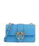Pinko Love One Mini Borsa a tracolla azzurro dresda/antique gold
