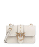 Pinko Love One Mini Borsa a tracolla bianco seta/antique gold