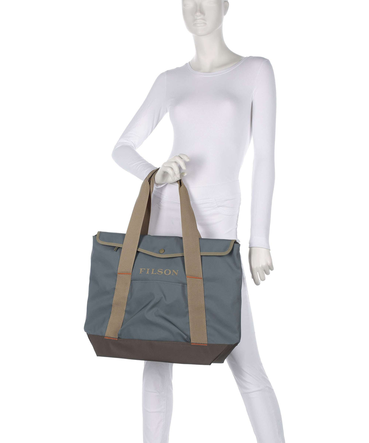 Filson Printed Shrub Tote bag slate