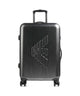 Emporio Armani Big Eagle Valigia trolley (4 ruote) grigio