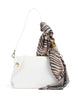 Just Cavalli Chain Foulard Borsa a spalla white