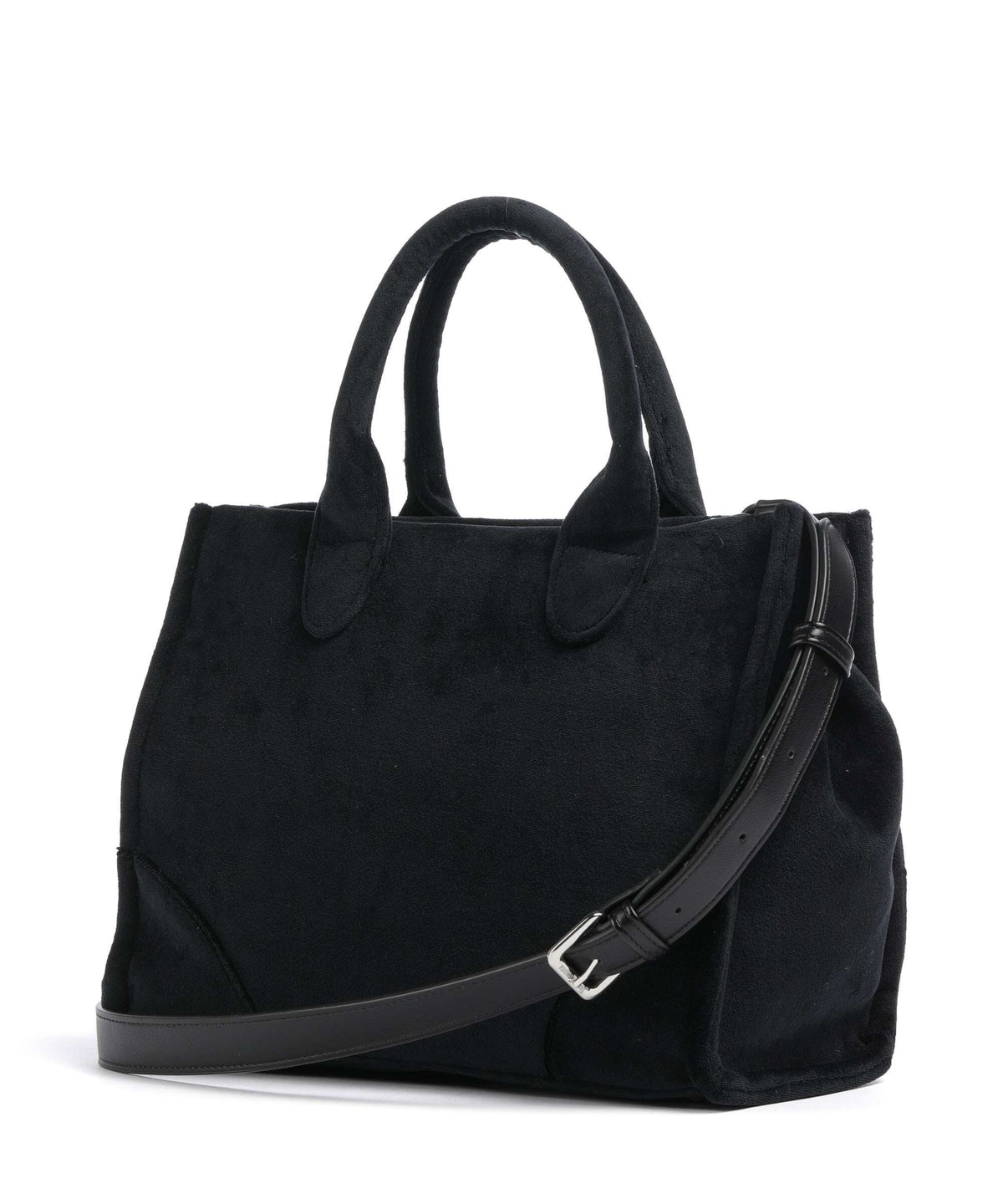 Juicy Couture Iris Patch Velvet M Handbag black