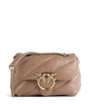 Pinko Love Puff Mini Shoulder bag biscotto zenzero/antique gold