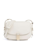 Pinko Saddle Mini Borsa a tracolla bianco seta/gold/nike