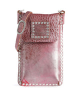 Campomaggi Borsetta porta cellulare rubino