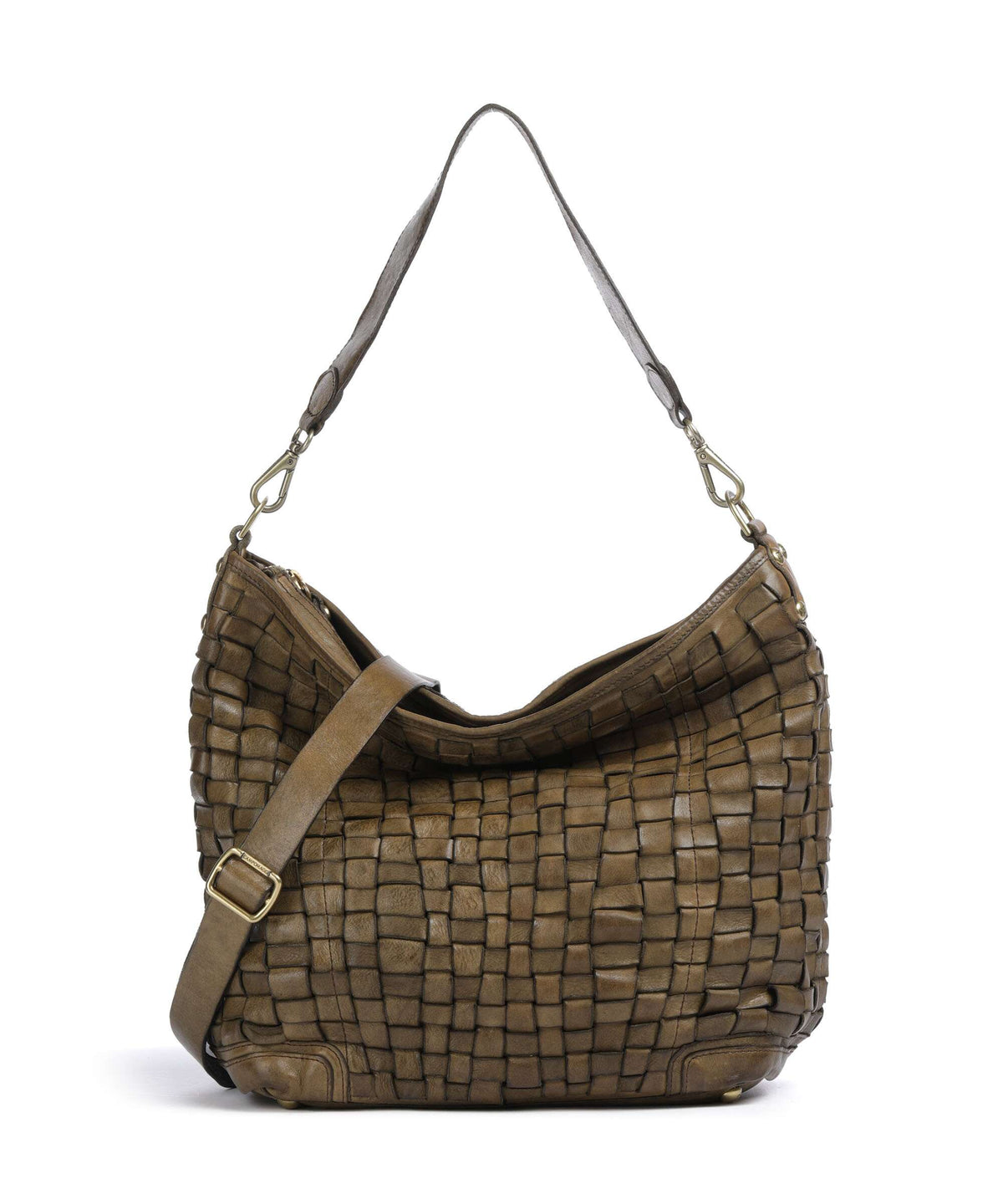 Campomaggi Hobo bag verde militare
