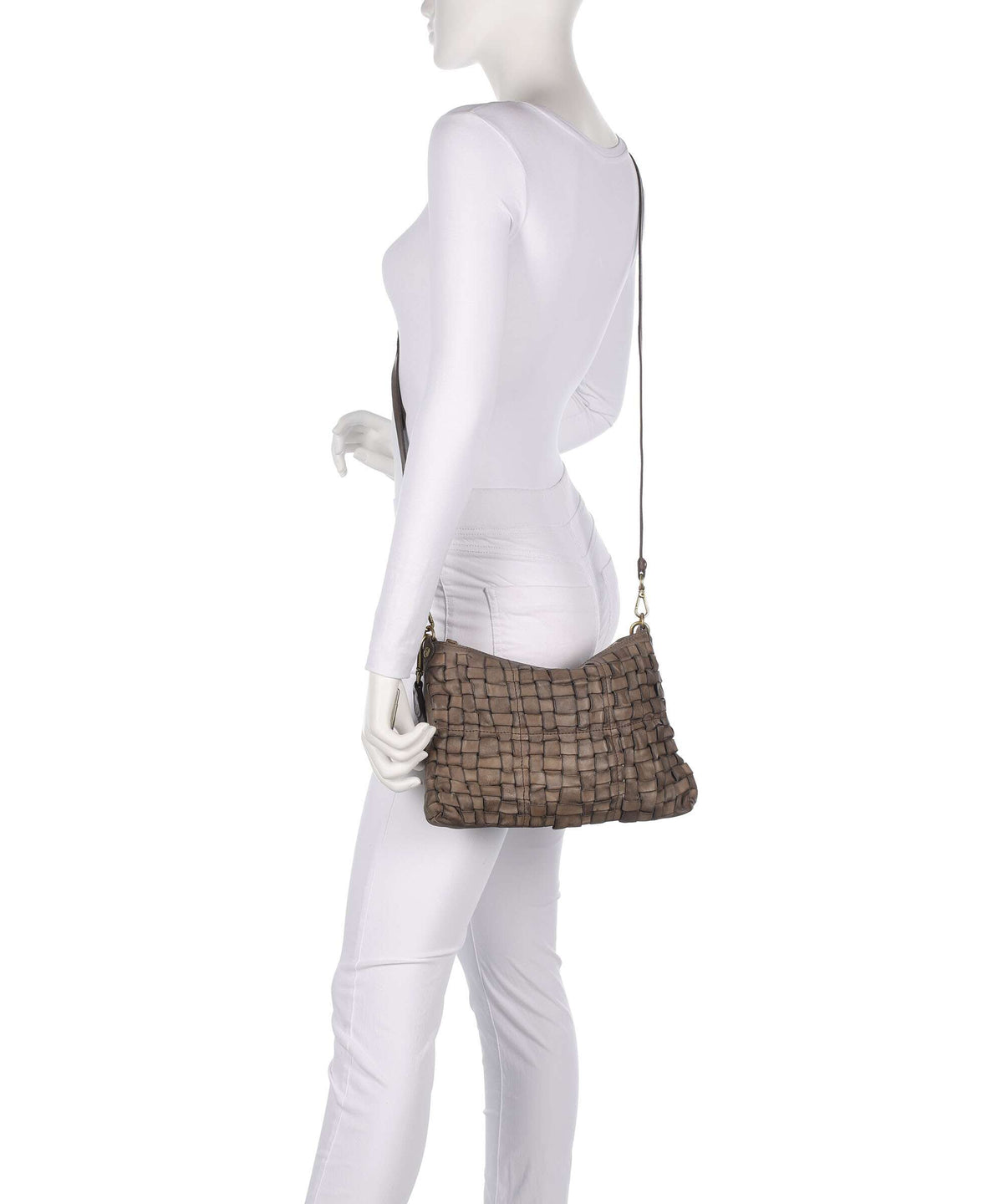 Campomaggi Shoulder bag cemento