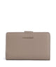 Coccinelle Metallic Soft Portafoglio warm taupe