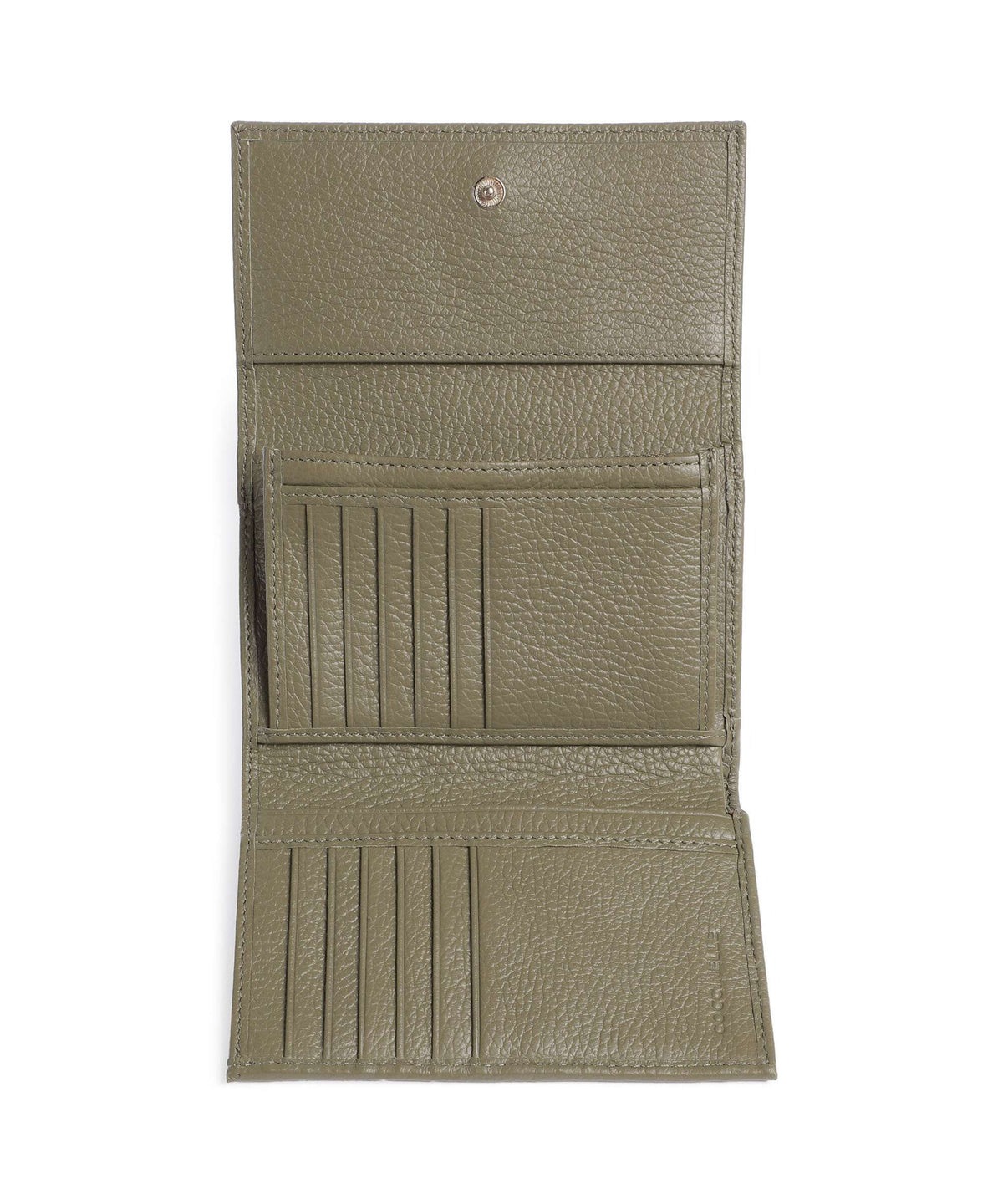 Coccinelle Metallic Soft Wallet laurel green