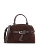 Coccinelle Sabine Suede Borsa a mano brunette