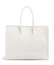 Coccinelle Myrtha Maxi Logo Borsa shopper blanco