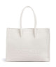 Coccinelle Myrtha Maxi Logo Borsa shopper blanco