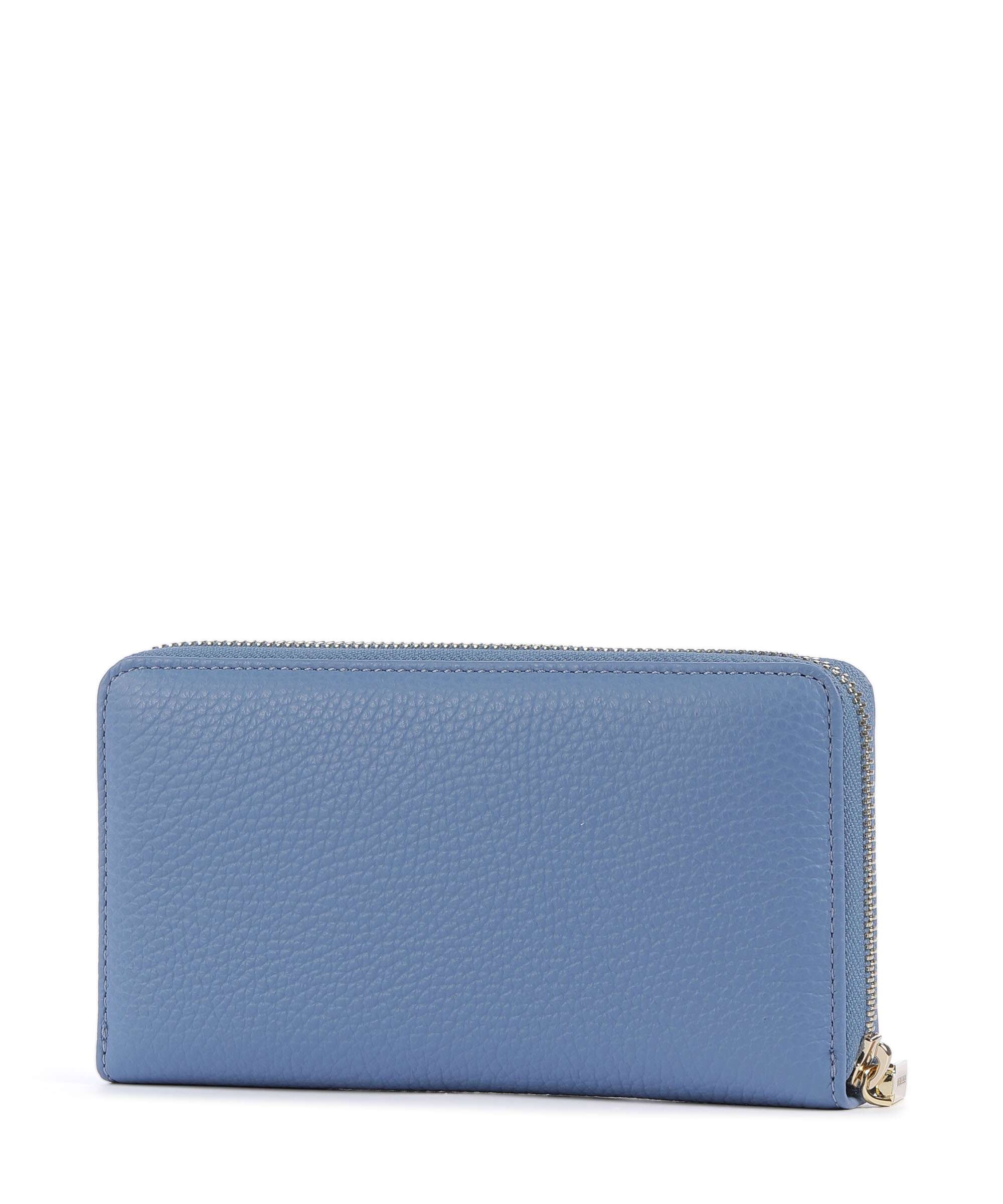 Coccinelle Metallic Soft Wallet azul