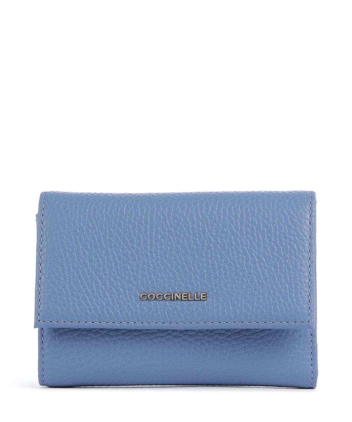 Coccinelle Metallic Soft Wallet azul