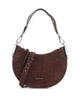 Coccinelle Sunup Suede Borsa a spalla brunette
